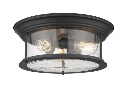 Z-Lite Sonna 3 Light Flush Mount in Bronze Finish Model: 2004F16-BRZ