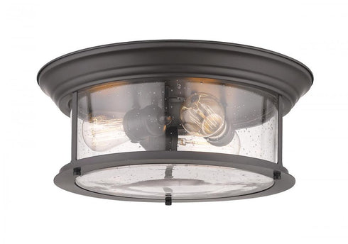 Z-Lite Sonna 3 Light Flush Mount in Bronze Finish Model: 2004F16-BRZ
