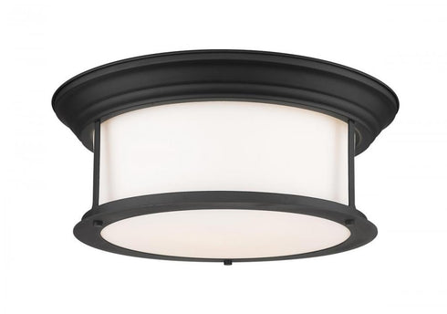 Z-Lite Sonna 3 Light Flush Mount in Bronze Finish Model: 2004F16-BRZ