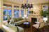 Z-Lite Soriano 9 Light Chandelier in Matte Black + Brushed Nickel Finish Model: 728-9MB-BN