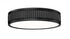 Z-Lite Stari 1 Light Flush Mount in Brushed Nickel Finish Model: 1013F12-BN-LED