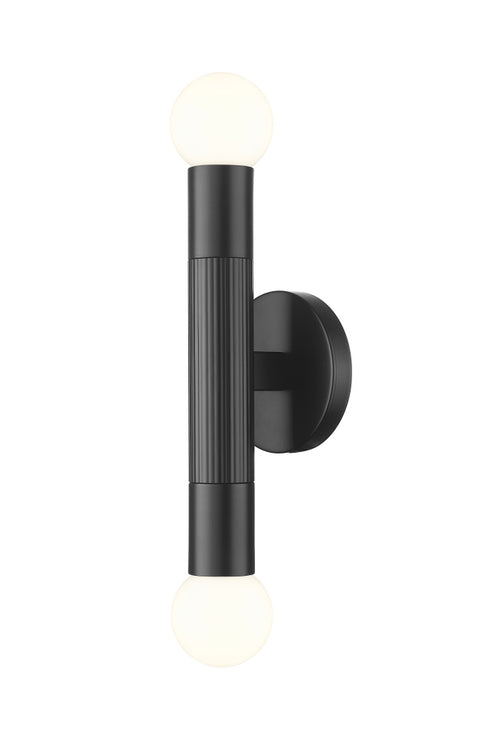 Z-Lite Stari 2 Light Wall Sconce in Brushed Nickel Finish Model: 1956-2S-BN