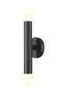 Z-Lite Stari 2 Light Wall Sconce in Brushed Nickel Finish Model: 1956-2S-BN