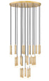 Z-Lite Stari 27 Light Chandelier in Brushed Nickel Finish Model: 1956P-27R-BN