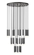 Z-Lite Stari 27 Light Chandelier in Brushed Nickel Finish Model: 1956P-27R-BN