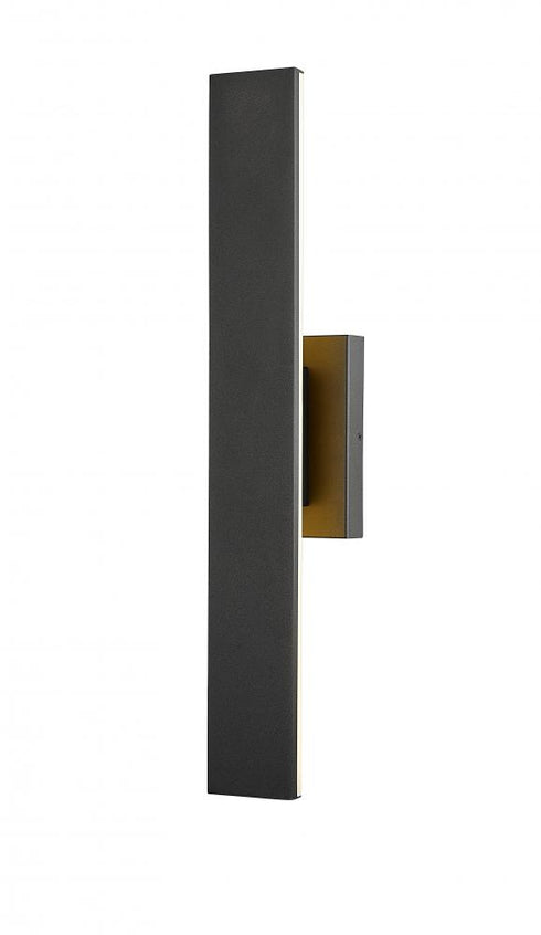 Z-Lite Stylet 2 Light Outdoor Wall Light in Sand Black Finish Model: 5006-24BK-LED