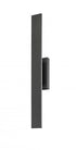 Z-Lite Stylet 2 Light Outdoor Wall Light in Sand Black Finish Model: 5006-36BK-LED
