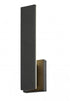 Z-Lite Stylet 2 Light Outdoor Wall Light in Sand Black Finish Model: 5007-18BK-LED
