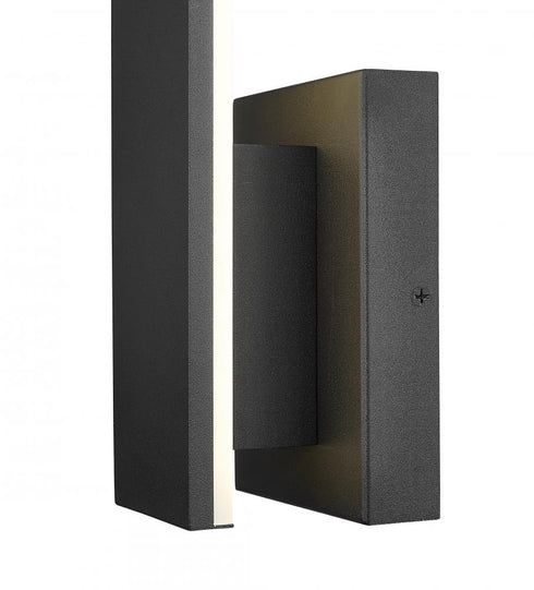 Z-Lite Stylet 2 Light Outdoor Wall Light in Sand Black Finish Model: 5007-24BK-LED