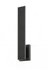 Z-Lite Stylet 2 Light Outdoor Wall Light in Sand Black Finish Model: 5007-24BK-LED