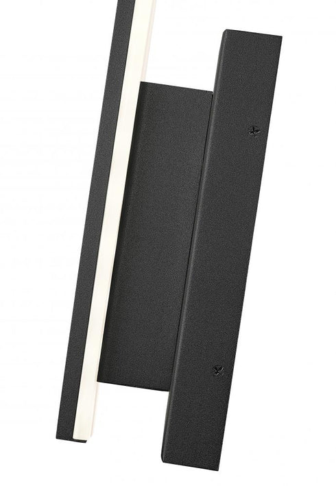 Z-Lite Stylet 2 Light Outdoor Wall Light in Sand Black Finish Model: 5007-36BK-LED