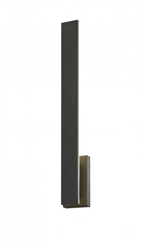 Z-Lite Stylet 2 Light Outdoor Wall Light in Sand Black Finish Model: 5007-36BK-LED