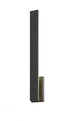 Z-Lite Stylet 2 Light Outdoor Wall Light in Sand Black Finish Model: 5007-36BK-LED