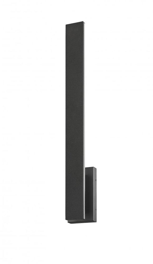 Z-Lite Stylet 2 Light Outdoor Wall Light in Sand Black Finish Model: 5007-36BK-LED