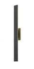 Z-Lite Stylet 4 Light Outdoor Wall Light in Sand Black Finish Model: 5006-48BK-LED
