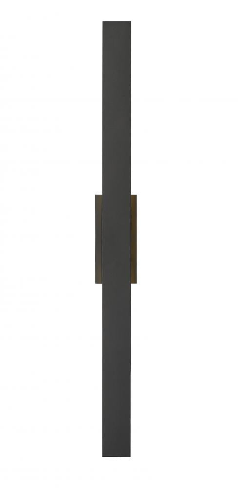 Z-Lite Stylet 4 Light Outdoor Wall Light in Sand Black Finish Model: 5006-48BK-LED