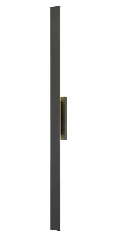 Z-Lite Stylet 4 Light Outdoor Wall Light in Sand Black Finish Model: 5006-72BK-LED