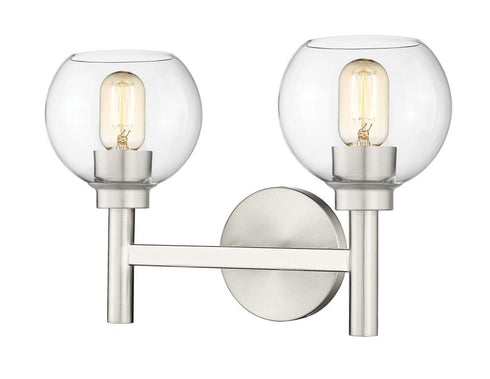 Z-Lite Sutton 2 Light Vanity in Brushed Gold Finish Model: 7502-2V-BG