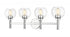Z-Lite Sutton 4 Light Vanity in Brushed Gold Finish Model: 7502-4V-BG