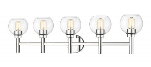Z-Lite Sutton 5 Light Vanity in Brushed Gold Finish Model: 7502-5V-BG