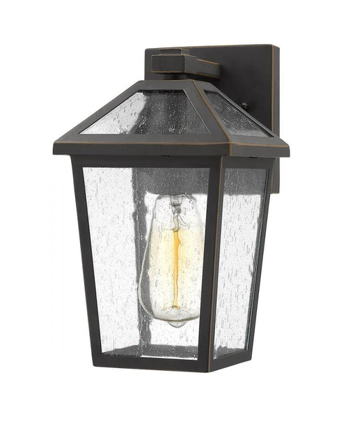 Z-Lite Talbot 1 Light Outdoor Wall Light in Black Finish Model: 579S-BK