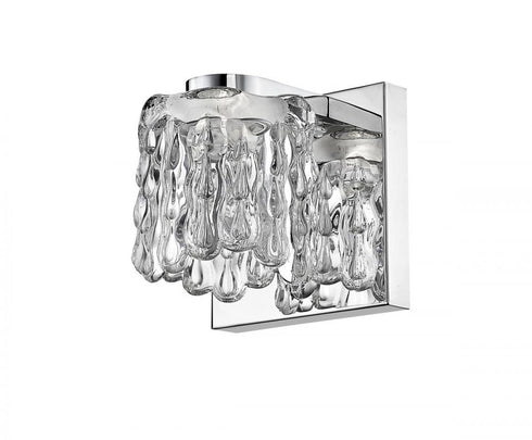 Z-Lite Tempest 1 Light Wall Sconce in Chrome Finish Model: 908-1S-LED