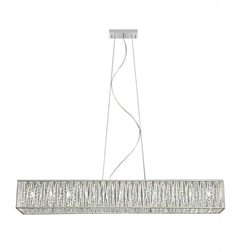 Z-Lite Terra 11 Light Island Pendant in Chrome Finish Model: 872CH-56