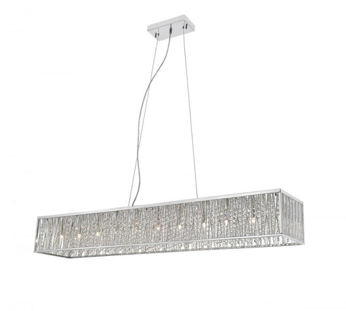 Z-Lite Terra 11 Light Island Pendant in Chrome Finish Model: 872CH-56