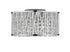 Z-Lite Terra 3 Light Flush Mount in Chrome Finish Model: 872CH-RF12