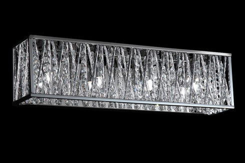 Z-Lite Terra 4 Light Vanity in Chrome Finish Model: 872CH-4V