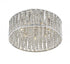 Z-Lite Terra 7 Light Flush Mount in Chrome Finish Model: 872CH-RF18