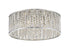 Z-Lite Terra 7 Light Flush Mount in Chrome Finish Model: 872CH-RF18