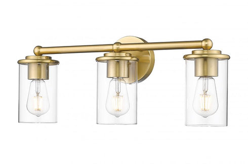 Z-Lite Thayer 3 Light Vanity in Brushed Nickel Finish Model: 742-3V-BN