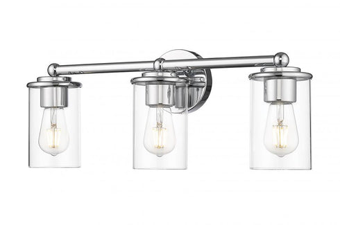 Z-Lite Thayer 3 Light Vanity in Brushed Nickel Finish Model: 742-3V-BN
