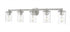 Z-Lite Thayer 5 Light Vanity in Brushed Nickel Finish Model: 742-5V-BN