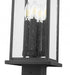 Z-Lite Tiberius 4 Light Outdoor Post Mounted Fixture in Black Finish Model: 5017PHBS-536P-BK