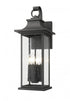 Z-Lite Tiberius 4 Light Outdoor Wall Light in Black Finish Model: 5017B-BK