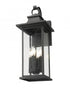 Z-Lite Tiberius 4 Light Outdoor Wall Light in Black Finish Model: 5017B-BK