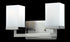 Z-Lite Tidal 2 Light Vanity in Brushed Nickel Finish Model: 1900-2V