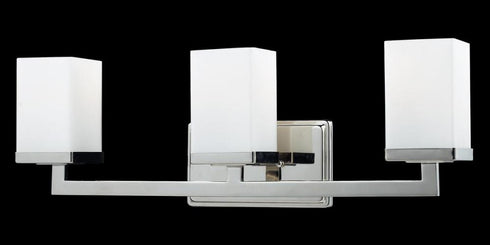 Z-Lite Tidal 3 Light Vanity in Brushed Nickel Finish Model: 1900-3V