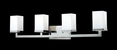 Z-Lite Tidal 4 Light Vanity in Brushed Nickel Finish Model: 1900-4V