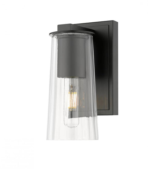 Z-Lite Titus 1 Light Wall Sconce in Brushed Nickel Finish Model: 826-1S-BN