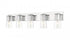 Z-Lite Titus 5 Light Vanity in Brushed Nickel Finish Model: 826-5V-BN