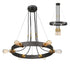 Z-Lite Troubadour 6 Light Chandelier in Bronze Finish Model: 8001-6C-BRZ