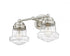 Z-Lite Vaughn 2 Light Vanity in Brushed Nickel Finish Model: 735-2V-BN