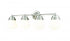 Z-Lite Vaughn 4 Light Vanity in Brushed Nickel Finish Model: 735-4V-BN