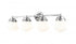 Z-Lite Vaughn 4 Light Vanity in Brushed Nickel Finish Model: 735-4V-BN