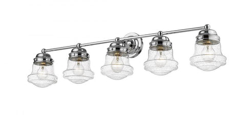 Z-Lite Vaughn 5 Light Vanity in Brushed Nickel Finish Model: 735-5V-BN
