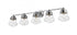 Z-Lite Vaughn 5 Light Vanity in Brushed Nickel Finish Model: 735-5V-BN