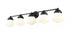 Z-Lite Vaughn 5 Light Vanity in Brushed Nickel Finish Model: 735-5V-BN